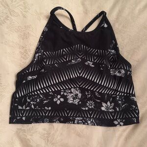 Betsey Johnson longline sports bra